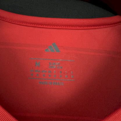 Camisa Flamengo Home 2025/26 Manga Longa