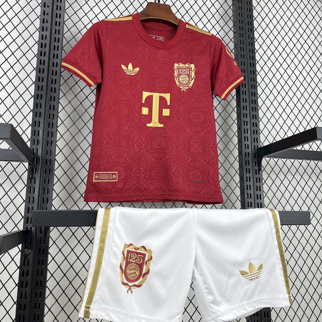 Bayern Munich 2024/25 125 Anniversary Kids Kit