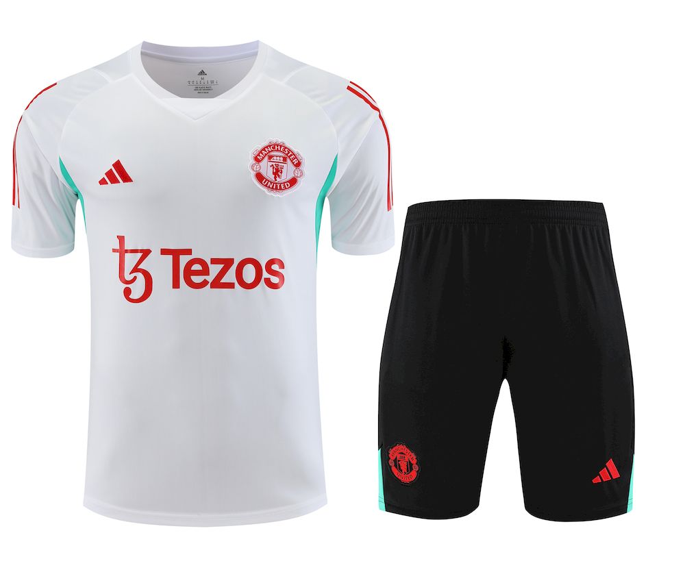 Camisa de treino adulto Manchester United 2023/24 + short 418