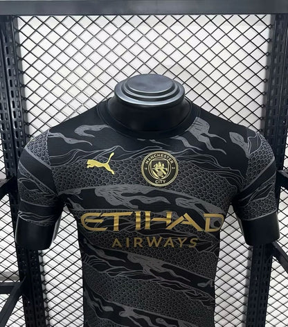 Camisa Manchester City 2024/25 Black Dragon Versão Jogador