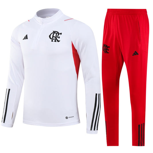 Blusa + Calça Flamengo 2023/24 Meio Zíper Adulto 902