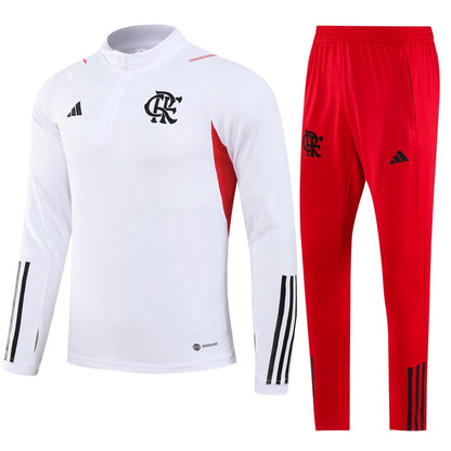 Blusa + Calça Flamengo 2023/24 Meio Zíper Adulto 902