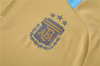 Suéter adulto Argentina 2024/25 com zíper e calça 14001