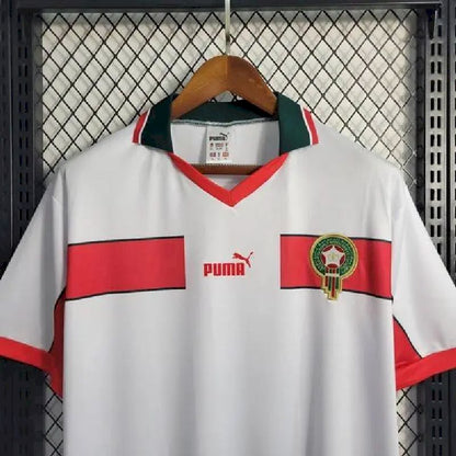 Camisa retrô reserva Marrocos 1998