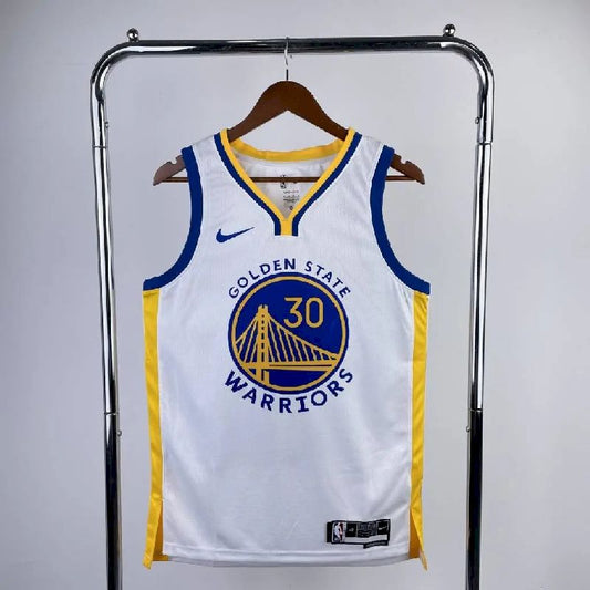 Men’s Stephen Curry White Team Jersey