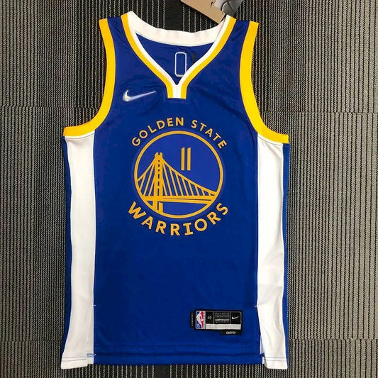 Camisa azul masculina do time Klay Thompson – Edição de 75º aniversário