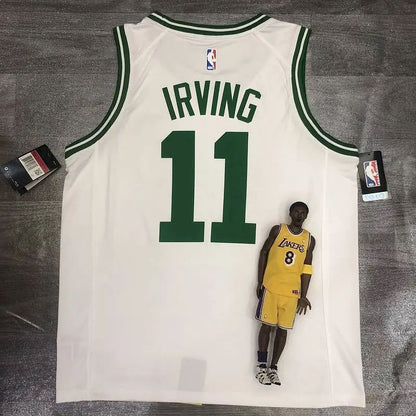 Camisa Kyrie Irving branca masculina versão jogador - edição associação