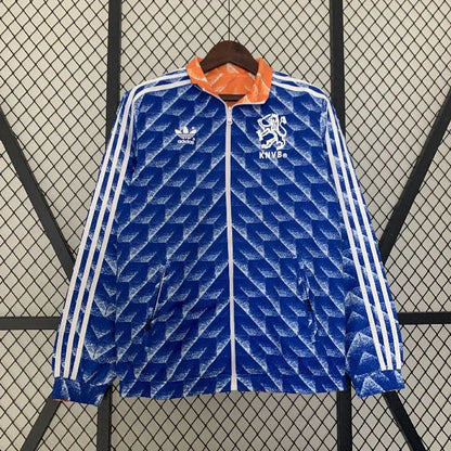 Holanda 2023-24 Jaqueta corta-vento dupla face