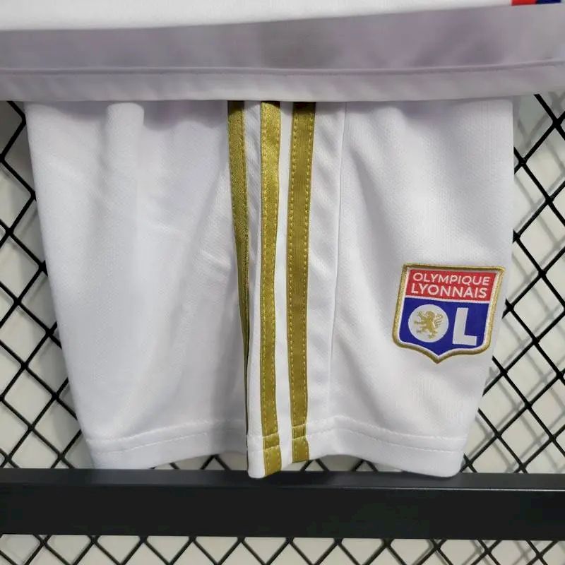 Olympique Lyonnais 2023/24 Home Kids Kit