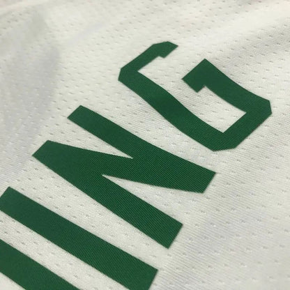 Camisa masculina Kyrie Irving branca do time – Edição de 75º aniversário