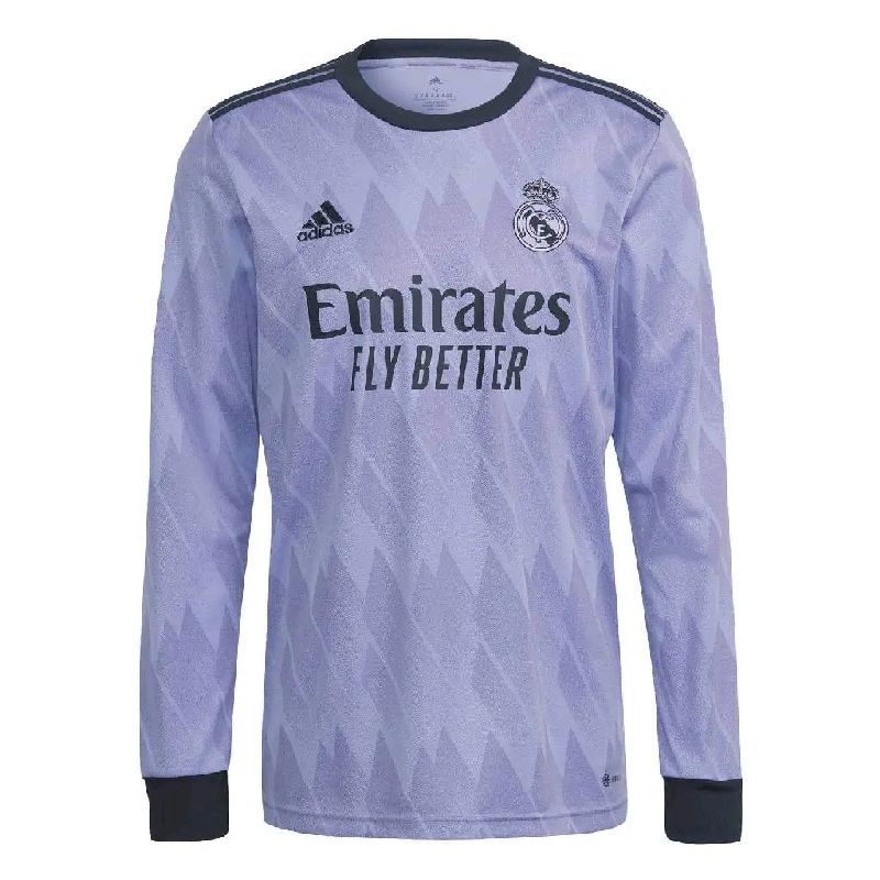 Camisa reserva de manga comprida do Real Madrid 2022/23