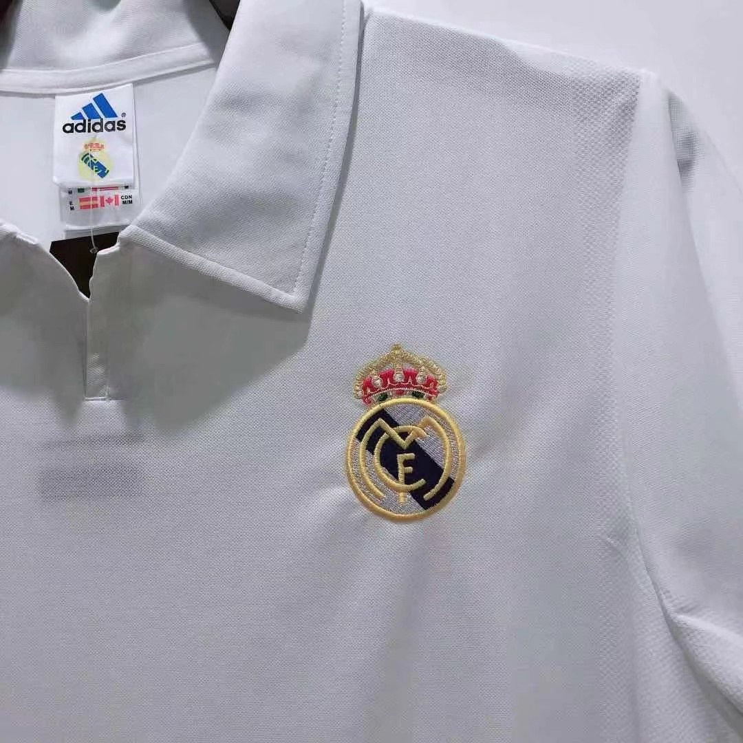 Camisa retrô do centenário do Real Madrid 2002/03