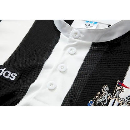Camisa retrô de mangas compridas do Newcastle United 1995/97 Home