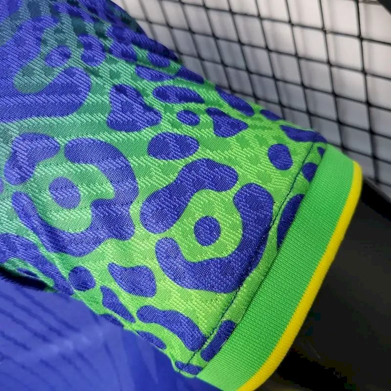 Men's Brazil 2022 Away Jersey Player Version