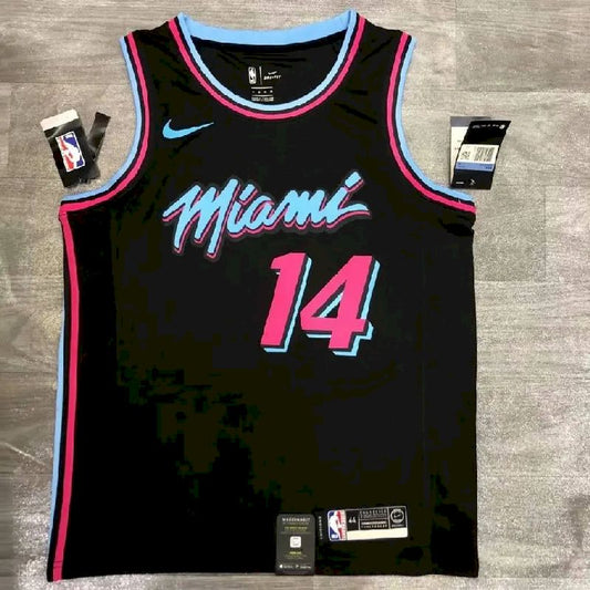 Camisa Tyler Herro Preta Masculina Versão Jogador