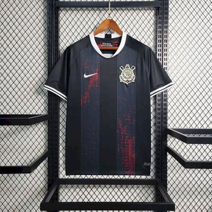 Camisa Corinthians Treino Pré-Jogo 2023/24 Preta