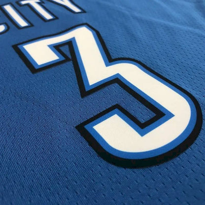Camisa masculina Chris Paul Swingman azul – Edição Icon