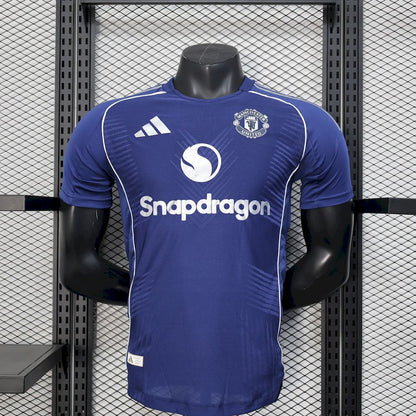 Camisa Manchester United Edição Especial Azul 2025/26 Edição Jogador