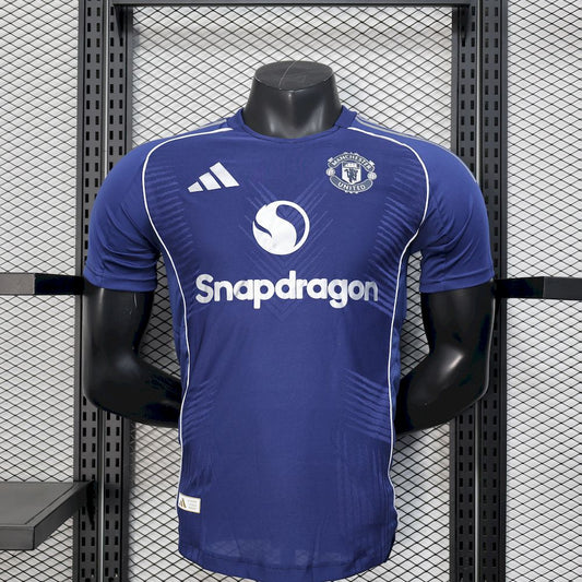 Camisa Manchester United Edição Especial Azul 2025/26 Edição Jogador