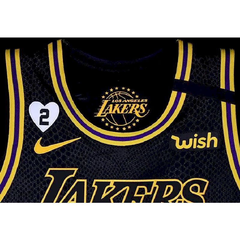 Camisa Kyle Kuzma Black Mamba versão jogador masculina
