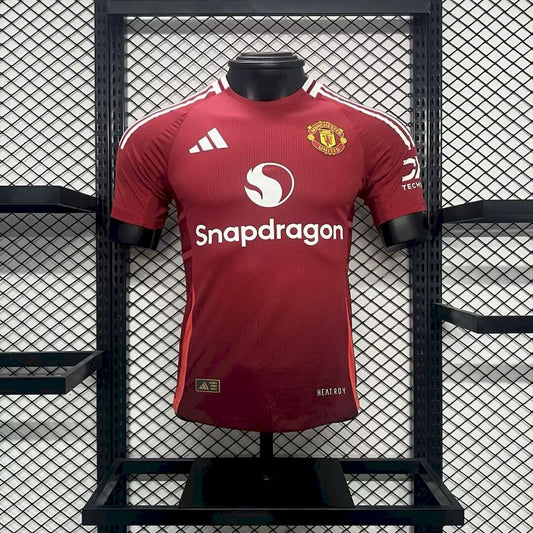 Men's Manchester United 2024/25 Home Jersey Player Version