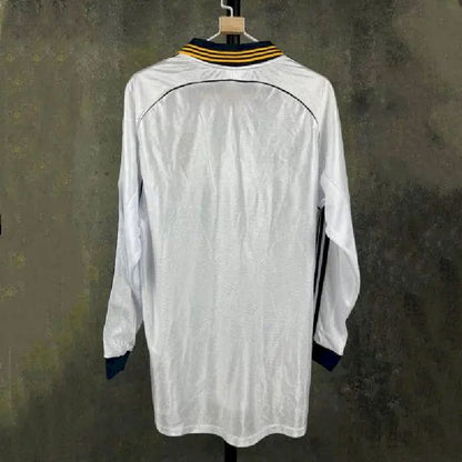 Camisa retrô de mangas compridas do Real Madrid 1998/00 Home