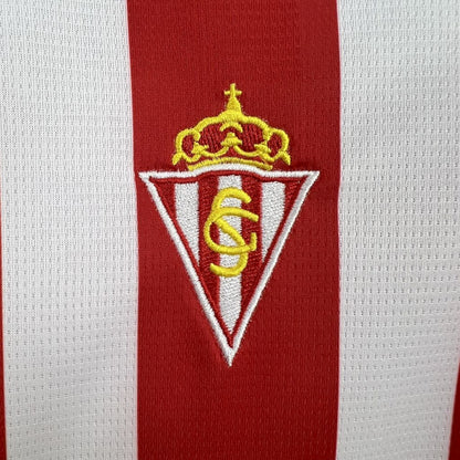 Sporting de Gijón 2024/25 Home Kids Kit