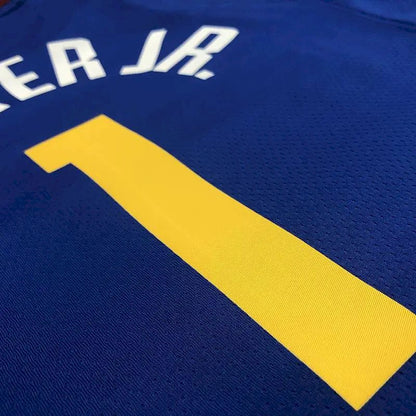 Camisa Michael Porter Jr. Masculina Azul Versão Jogador - Edição City