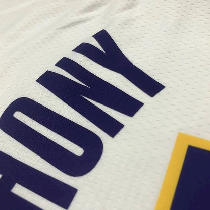 Carmelo Anthony Men’s White Swingman Team Jersey – Association Edition
