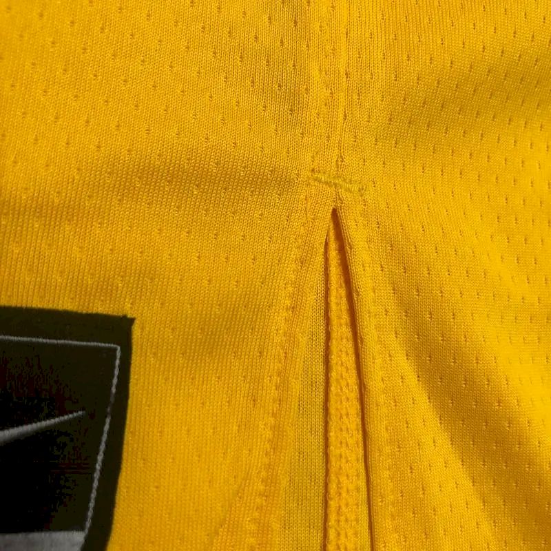 Camisa amarela masculina Anthony Davis – Edição de 75º aniversário