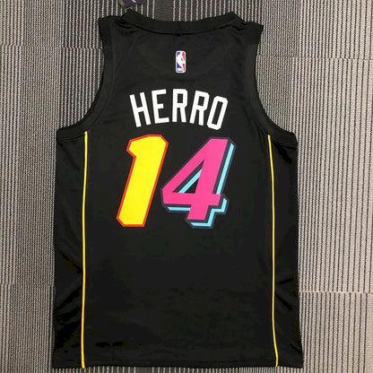 Camisa Masculina Tyler Herro Preta Swingman 2021-22 - Edição City