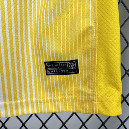 Atlético Madrid 2025/26 Yellow Goalkeeper Kids Kit