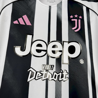 Juventus 2025/26 Home With New Sponsors Jersey