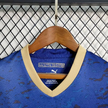 Manchester City 2023/24 Azul Edição Especial Kit Infantil