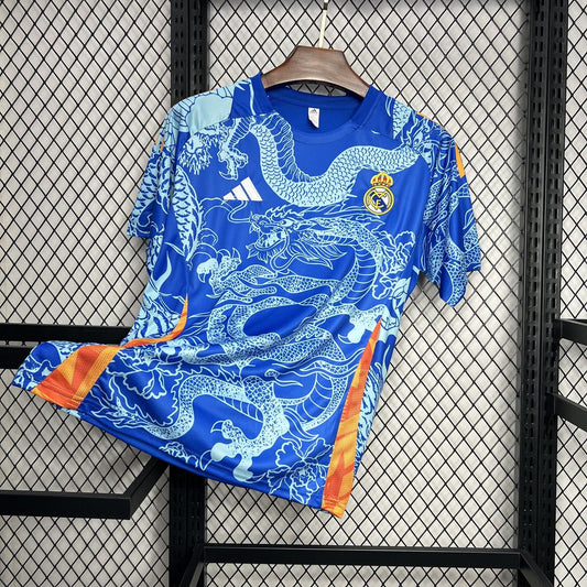 Camisa do Real Madrid 2024/25 Edição Especial Dragão Azul