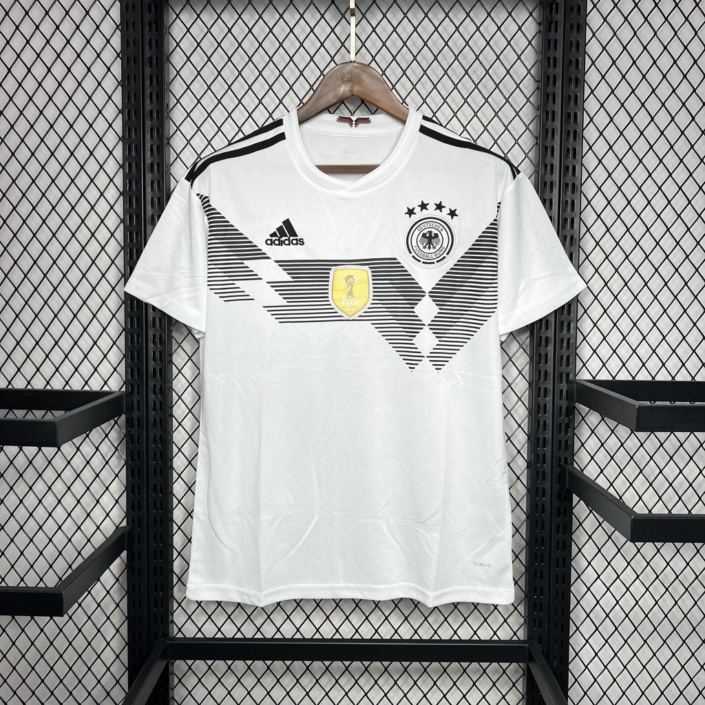 Camisa retrô da Alemanha 2018