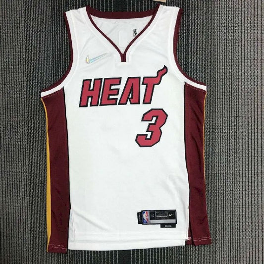 Men’s Dwyane Wade White Team Jersey – 75th Anniversary Edition