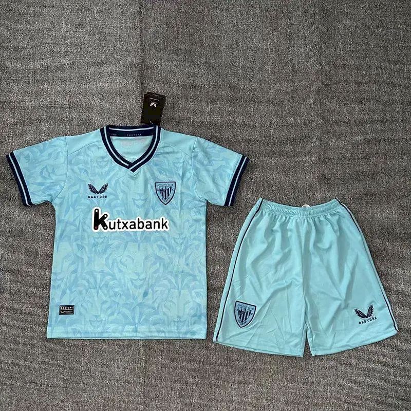 Kit reserva infantil do Athletic Bilbao 2023/24