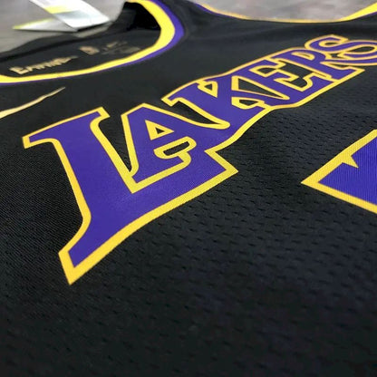 Camisa masculina Kobe Bryant 2020-21 preta versão Swingman Player - Edição Earned