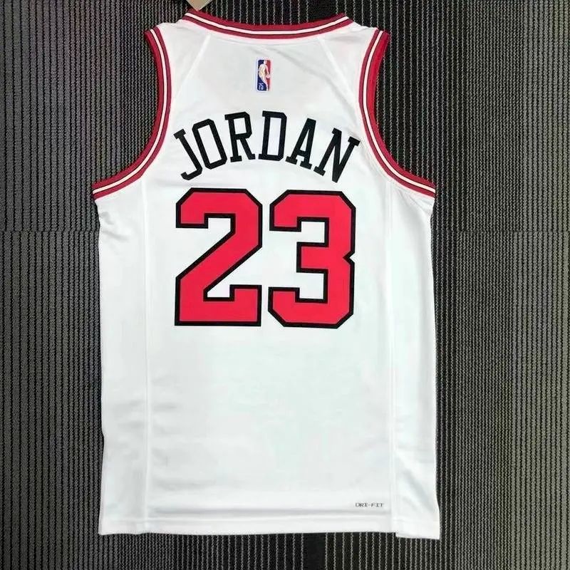 Men’s Michael Jordan White Team Jersey – 75th Anniversary Edition