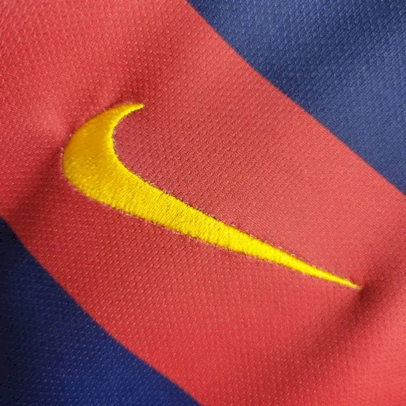 Camisa retrô principal do Barcelona 2015/16