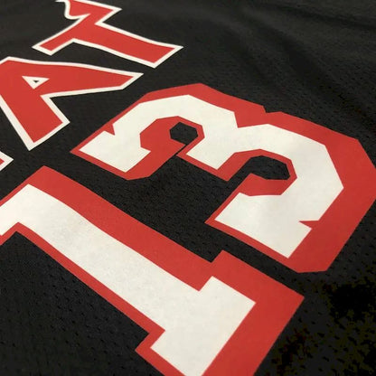 Camisa masculina Bam Adebayo Black Classics Swingman Player Version