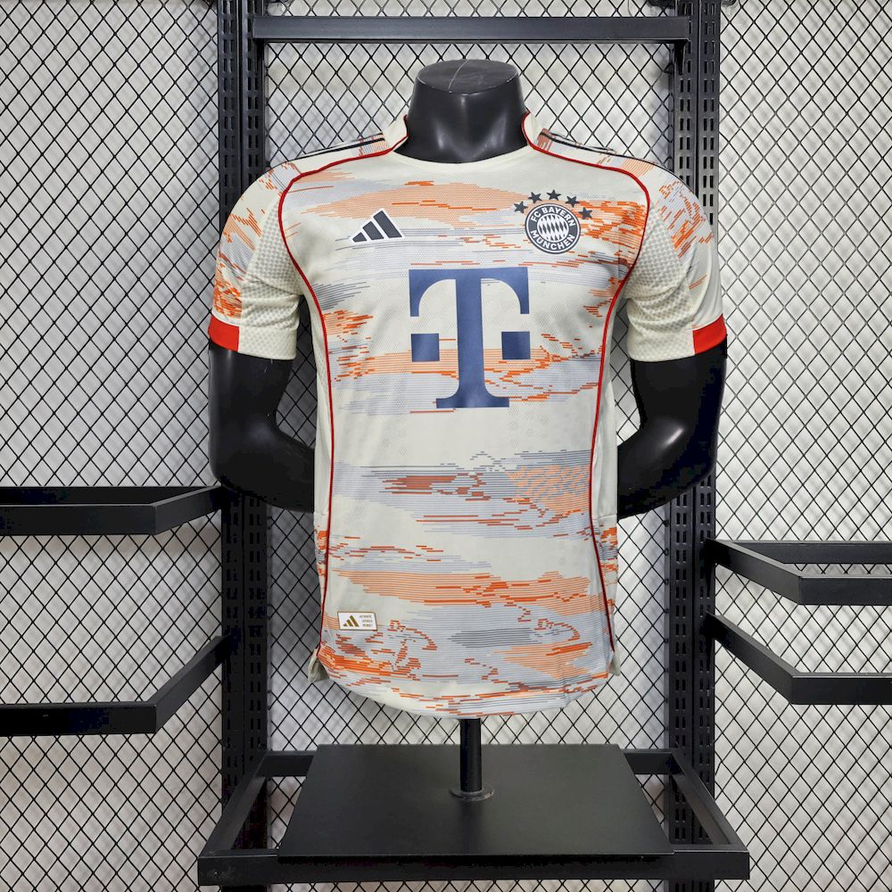 Bayern Munich 2025/26 Away Jersey Player Version