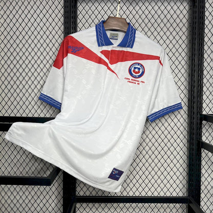 Camisa reserva retrô do Chile 1998