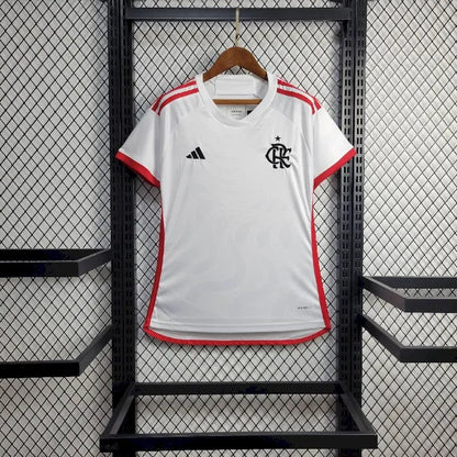 Camisa reserva feminina do Flamengo 2024-25
