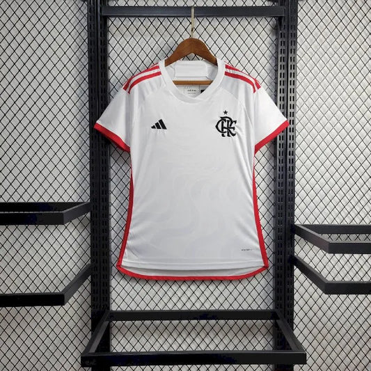 Camisa reserva feminina do Flamengo 2024-25