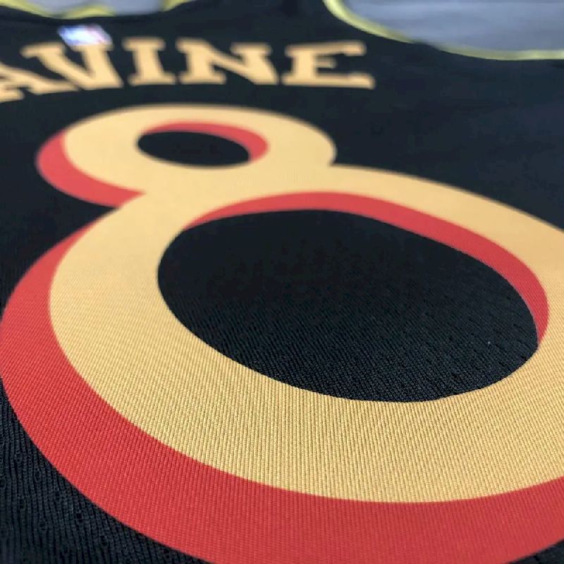 Camisa Zach LaVine Preta Versão Jogador Masculina – Edição City