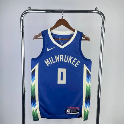 Camisa Damian Lillard Azul Masculina 2023 – Edição City