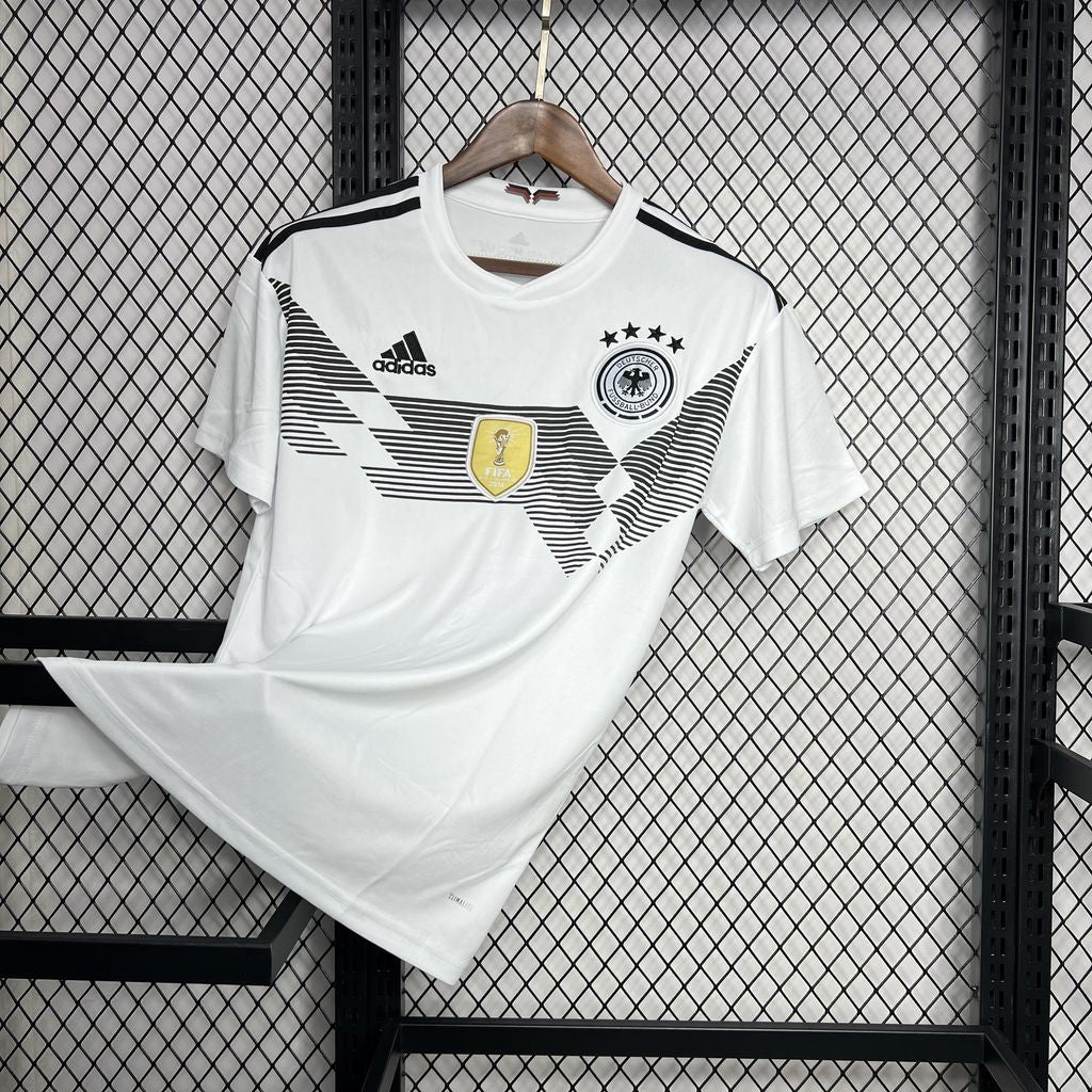 Camisa retrô da Alemanha 2018