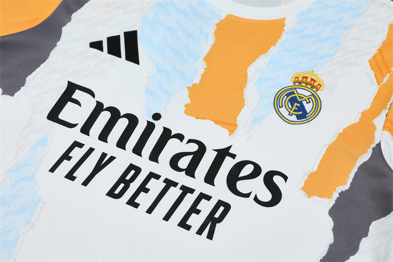 Camisa e short infantil de treino do Real Madrid 2024/25 14001